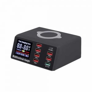 tester carga rapida inalambrica 8 puertos