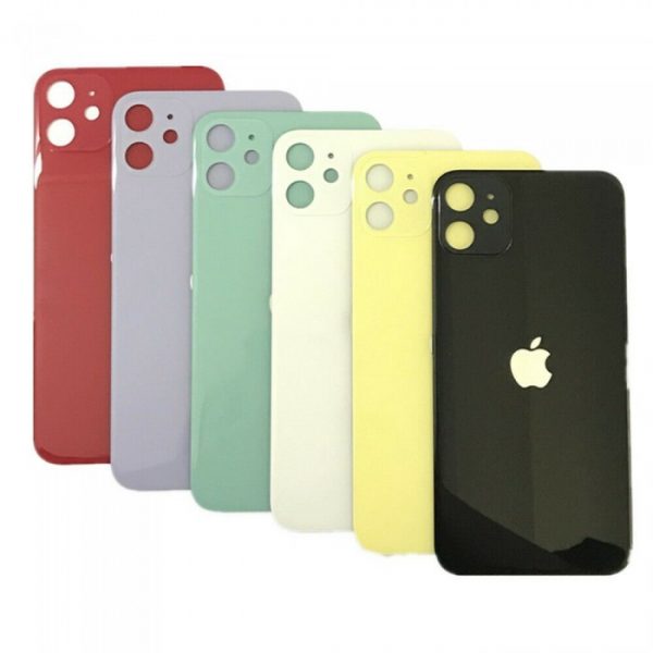 TAPA TRASERA DE CRISTAL IPHONE TODOS LOS COLORES TODOS LOS MODELOS
